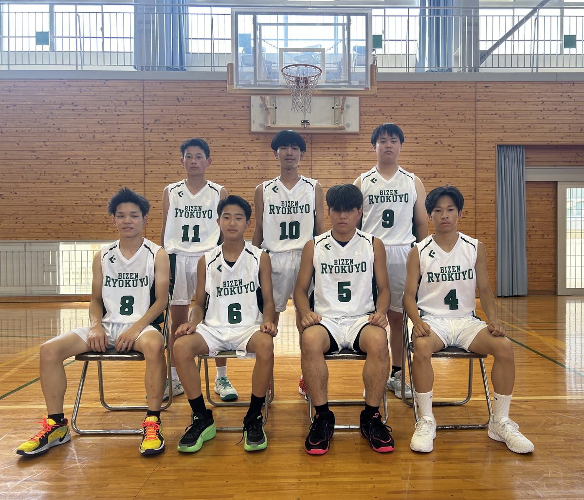 岡山県立備前緑陽高等学校 チーム写真