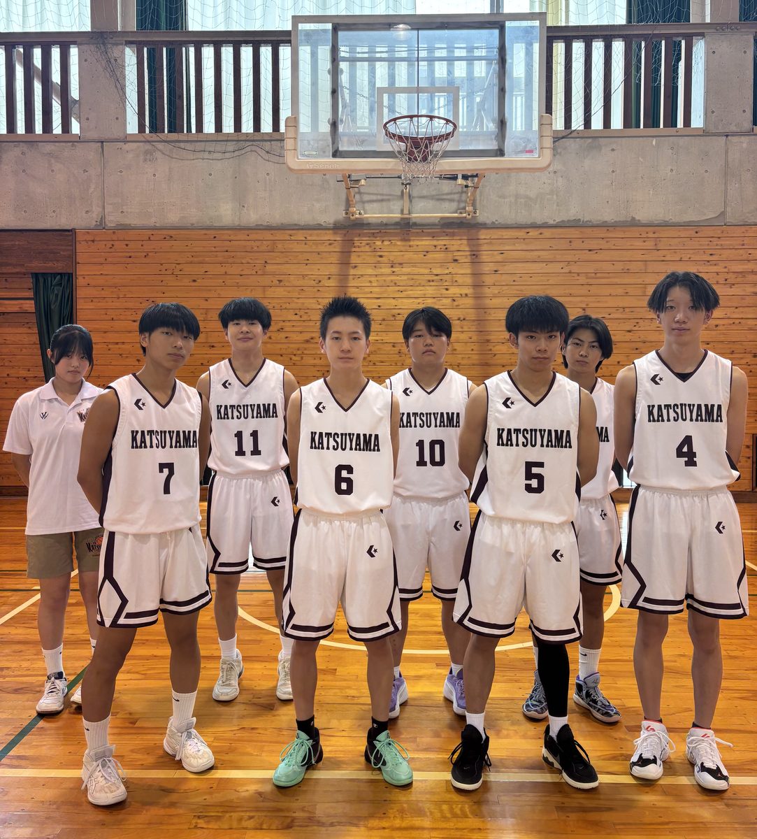 岡山県立勝山高等学校 チーム写真
