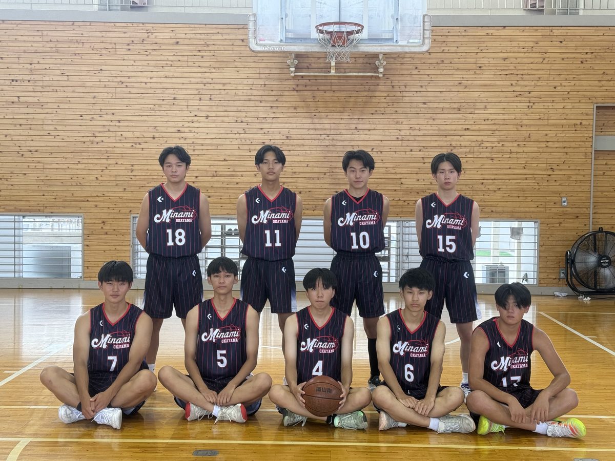 岡山県立岡山南高等学校 チーム写真