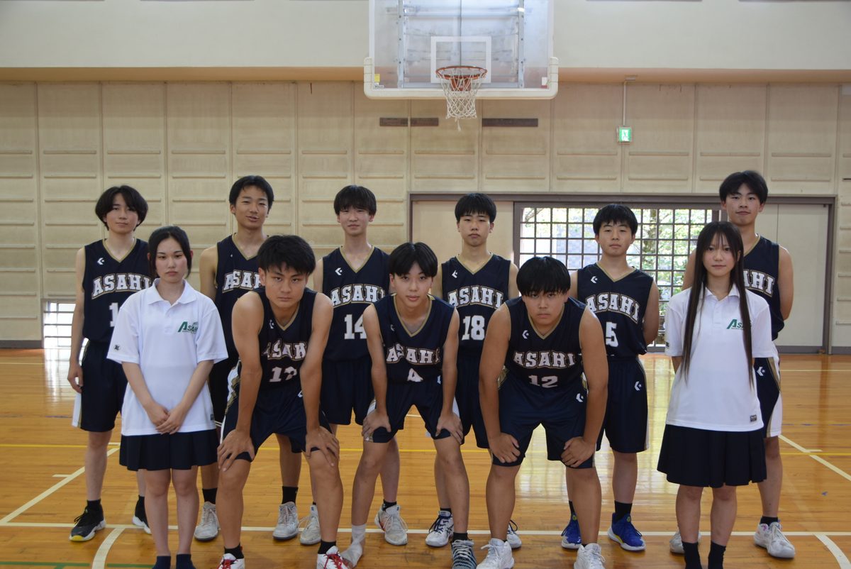 岡山県立岡山朝日高等学校 チーム写真