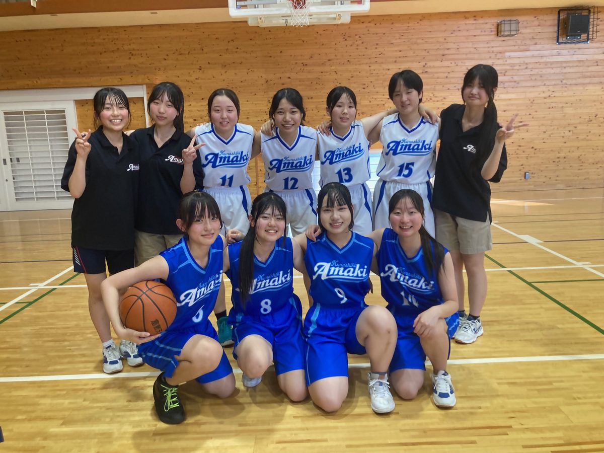 岡山県立倉敷天城高等学校 チーム写真