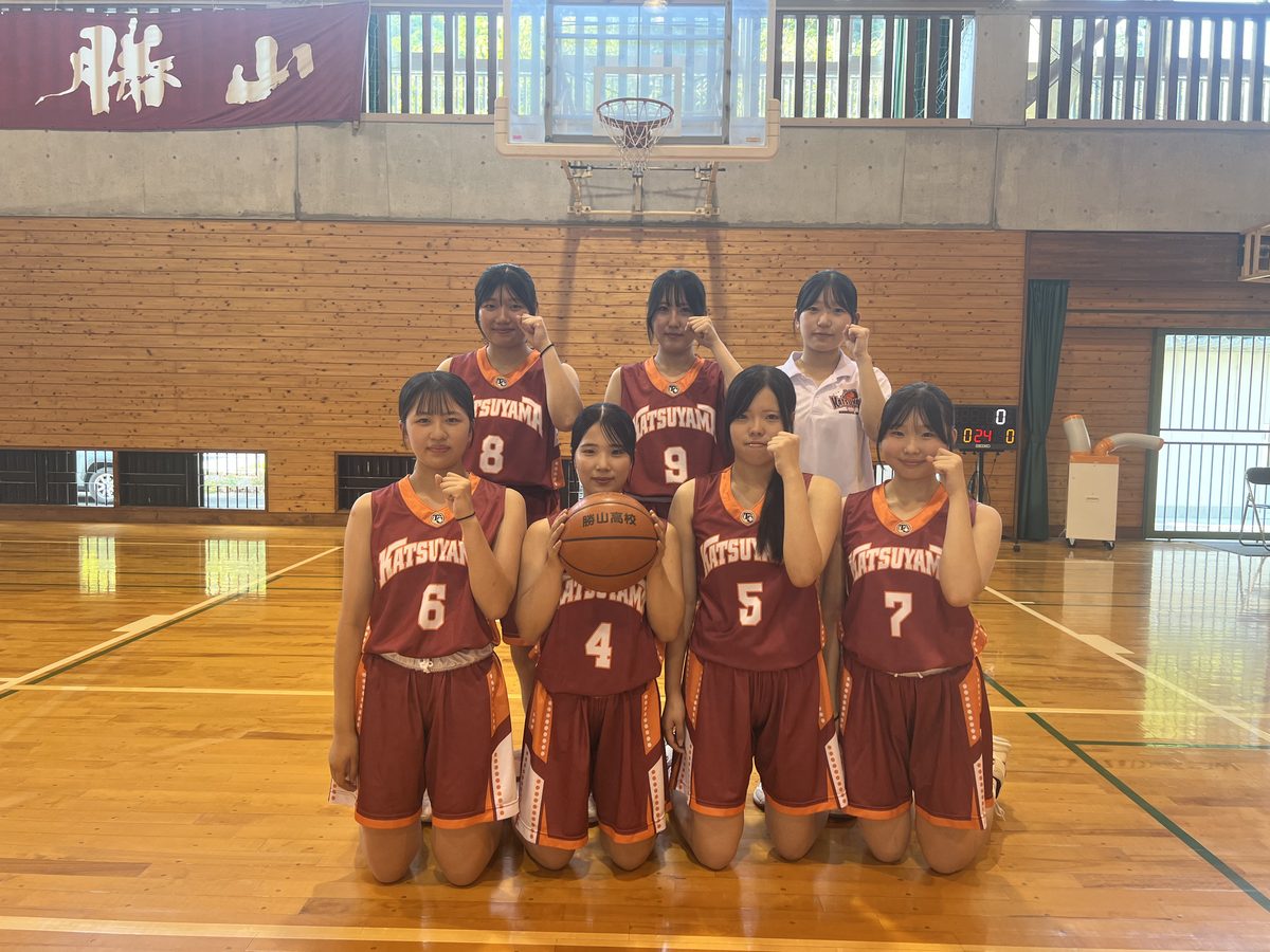 岡山県立勝山高等学校 チーム写真