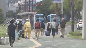 4日連続で香川県に熱中症警戒アラート　高松市の予想最高気温は36℃