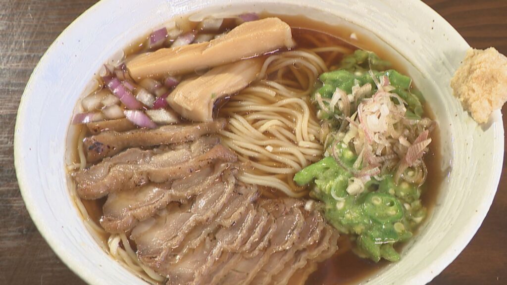 鶏節を使った笠岡スタイルの冷やしラーメン　キンキンのスープで暑さを吹き飛ばそう　岡山【ほっとマルシェ】