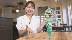 夏に食べたい！スーッと爽快なチョコミントスイーツ　パフェやぜんざいなど10種類　岡山・倉敷市