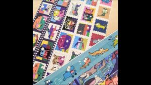 自閉スペクトラム症双子アーティストが描く動物の絵が文房具に！　香川