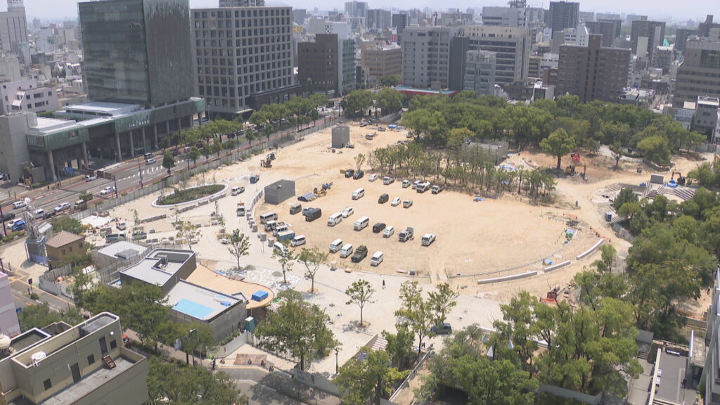 再整備中の高松市中央公園　北側エリアを10月31日先行オープン　カフェなど設置　市長「快適さ味わって」