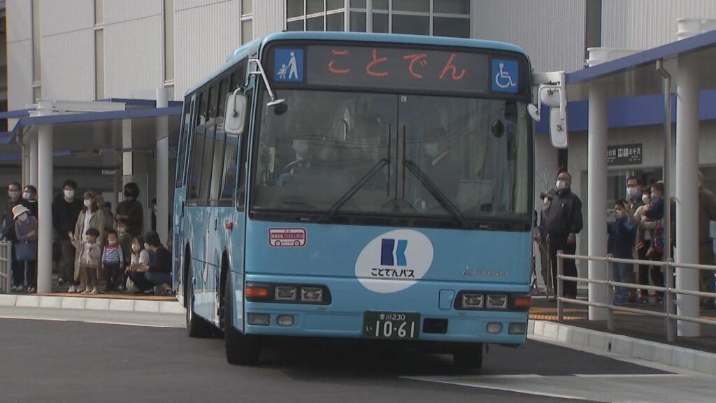 ことでんバスが運賃引き上げへ　平均値上げ率は約8％　初乗り運賃は200円から210円に　香川