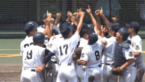 1点を争う激戦を制した岡山学芸館が3年連続5回目の甲子園出場　倉敷商は一時逆転も及ばず【夏の高校野球 岡山大会】27日