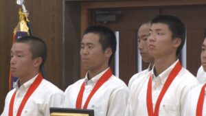 3年連続の甲子園へエール　岡山学芸館で壮行式「粘り強い野球でベスト8へ」