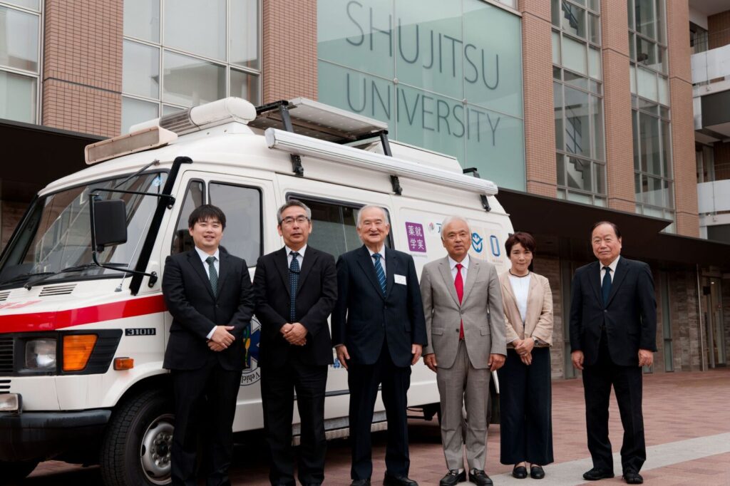 就実大学とアイ薬局が災害時に使用する車両の活用で協定締結　岡山