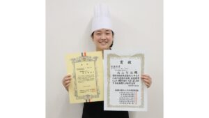 洋菓子コンテスト3大会で上位入賞　岡山市の専門学校生・西山智温さん　11月に日本最大のコンテスト出場へ