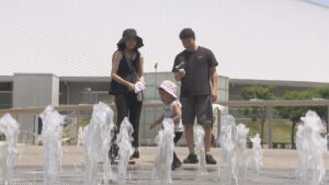 高梁市では39℃…岡山・香川で40℃に迫る厳しい暑さ　熱中症の疑いで岡山で30人 香川で15人搬送