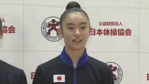 観音寺総合高校の眞鍋凛選手も貢献　世界新体操選手権　フェアリージャパンが団体総合2位でロス五輪枠獲得