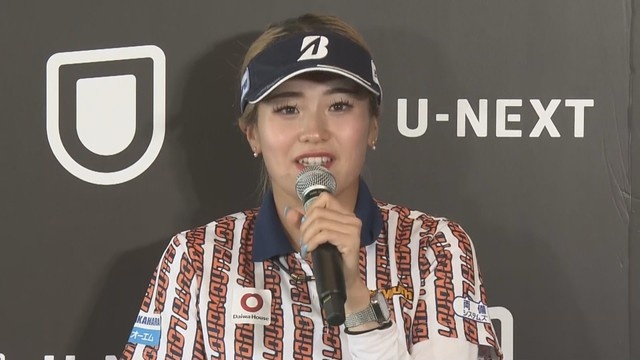 全英女子オープンゴルフ優勝 桑木志帆選手に「岡山市民スポーツ栄誉賞」
