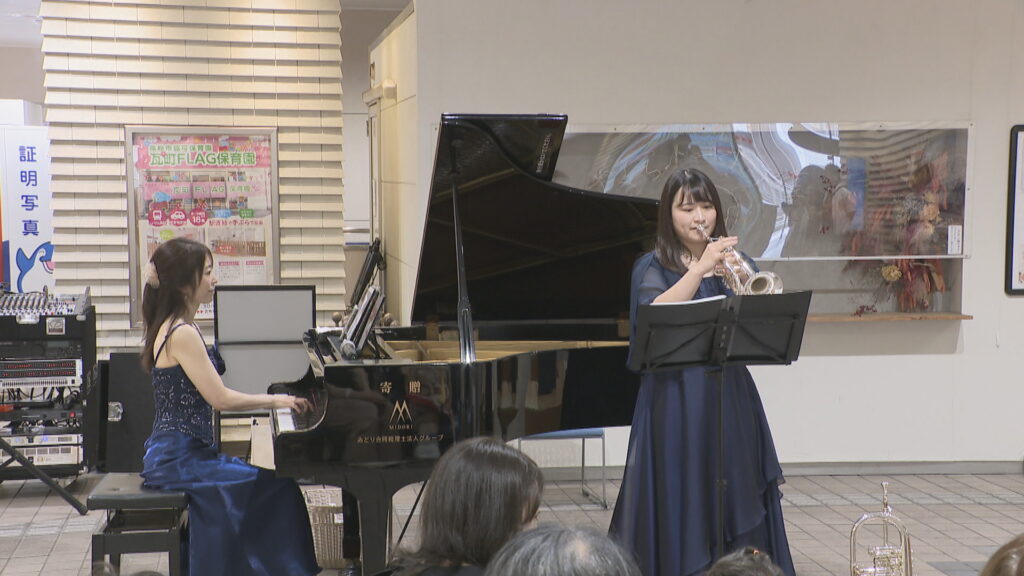 プロ奏者が駅でミニコンサート せとうち国際音楽祭をPR 「音楽で元気にしたい」 高松市