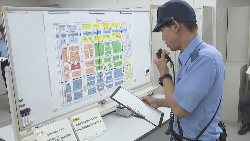 香川県警で通信指令・無線通話の競技会 トクリュウによる窃盗事件を想定