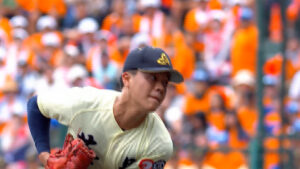 夏の甲子園3回戦　英明が花巻東に敗れる　春夏連続の8強入りならず