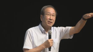ノーベル化学賞受賞の北川進さんが講演　高校生に研究の面白さ伝える　香川・観音寺市
