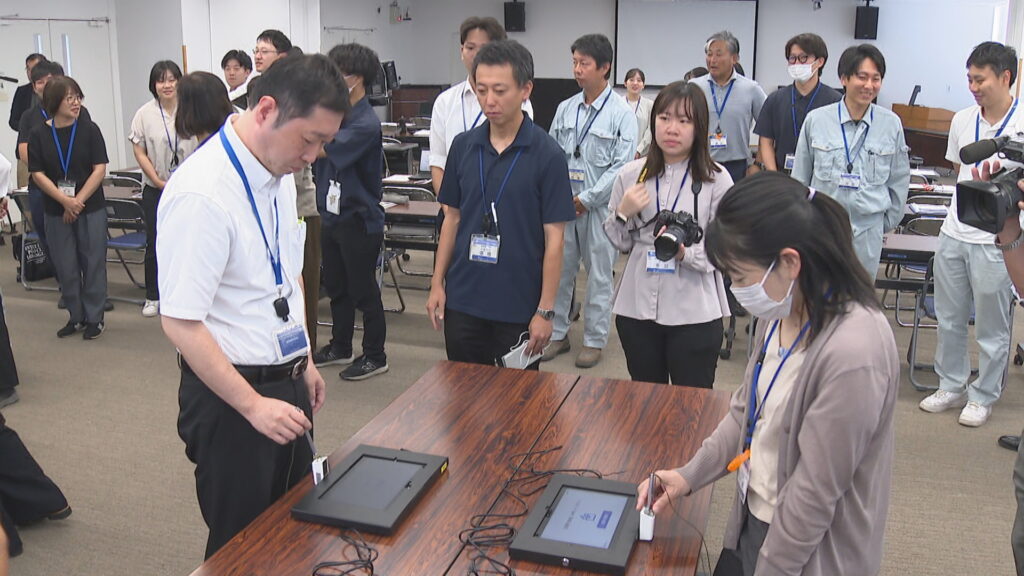 8月30日の知事選で「電子投票」を香川県内初導入 善通寺市で職員向けの研修会