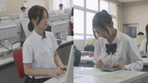 倉敷商業高校　計算技術を競う競算部とワープロ部　夏の全国大会で団体準優勝！　岡山