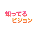 知ってるビジョン