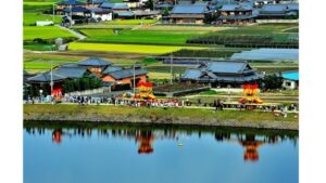 【9月下旬～10月】勇壮！獅子舞やちょうさ、稚児行列など　三豊市で五穀豊穣祈る秋まつり