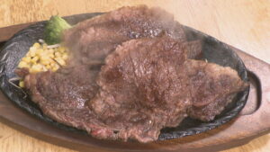 やわらかくてジューシー！備前黒牛の1ポンドステーキ　牛すじのうま味たっぷりなラーメンも　岡山【ほっとマルシェ】