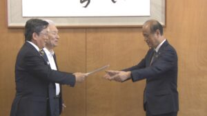 サテライトキャンパスの整備を求めて…旧岡山市民病院跡地について岡山大学学長らが市などに要望
