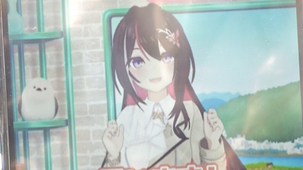 人気VTuber・AZKiさんが交通安全を呼び掛け 香川県警の交通安全フェア 小豆島に大勢の人