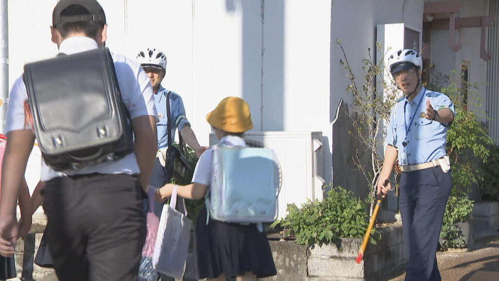 秋の全国交通安全運動 最終日に香川県警が通学路で交通指導 「思いやりの気持ちで安全運転を」