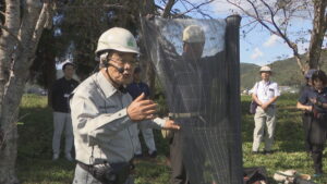 被害拡大防止へ　クビアカツヤカミキリ対策の講習会　9月末には岡山後楽園で新たな被害も