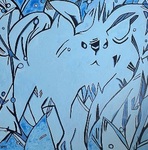 あきやましんご 個展「いきものいろいろいる」