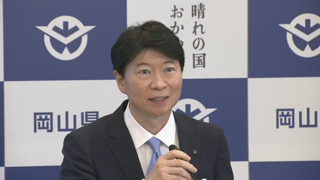 岡山県知事 約5年ぶり…岡山市長とのトップ会談について「今後を見据えたものにしたい」