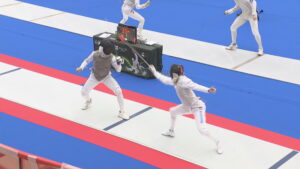 あなぶきアリーナ香川初の国際大会　フェンシングの選手集まる　うどんは？「完璧」