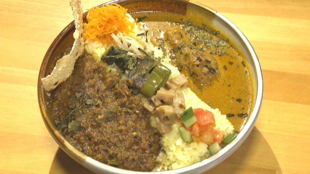 辛いのが苦手な人にも…古民家カフェでスパイスカレーと秋スイーツを堪能　岡山【ほっとマルシェ】