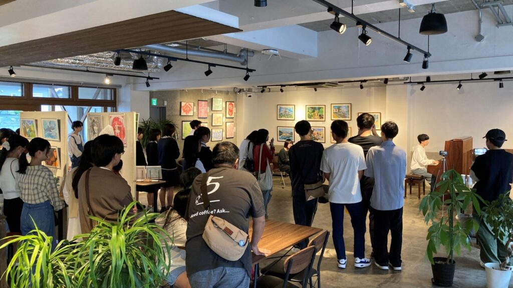 高校生の美術作品展示　総社市で「まちの文化祭」開催　岡山