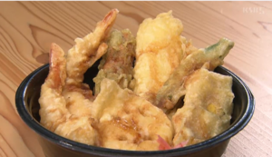 ほっかほっか亭の秋限定 天丼＆おろし天ぷら弁当