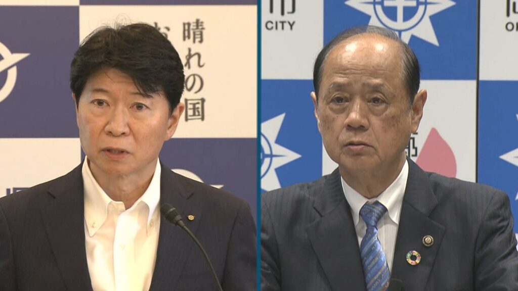 伊原木知事と大森市長のトップ会談「11月9日」　公式の場では約5年ぶり　岡山