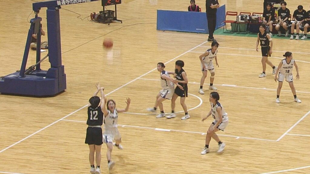 【香川県高校総体】バスケットボール女子決勝 高松南が4年ぶりの優勝 13日の結果
