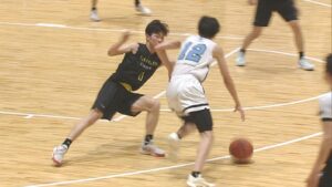 【香川県高校総体】バスケ男子決勝　尽誠学園が激闘の末高松商を下して香川の頂点に　6年連続の優勝　13日の結果