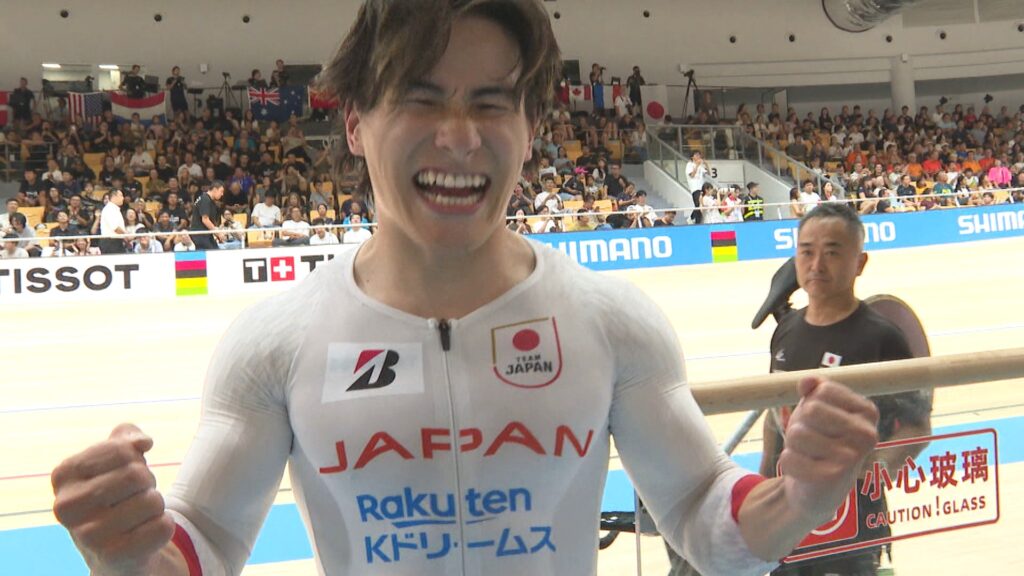 岡山市出身・太田海也選手(27)が銅メダル　自転車トラック競技の世界選手権・男子スプリント