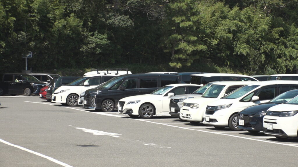 屋島山上の渋滞解消へ 11月に2回目の実証実験 山上駐車料金を1日1000円に 高松市