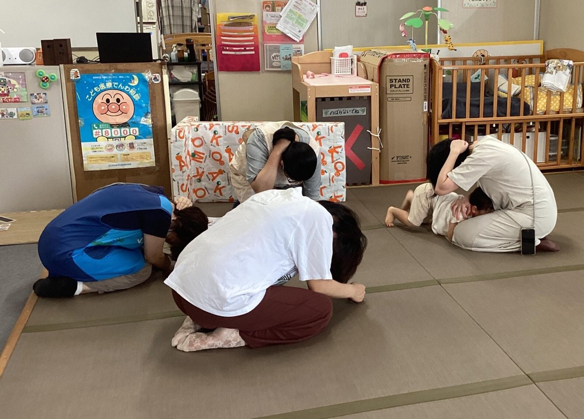 2025年度訓練の様子：ちゃやこひろば・チカク（画像提供：倉敷市）