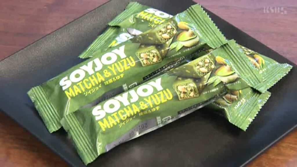 SOYJOYに抹茶&ゆず味